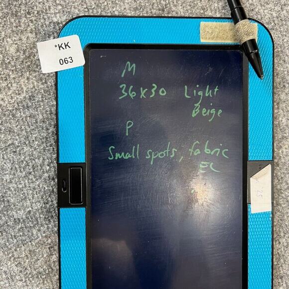 Footjoy Pants Mens 36 Light Beige Flat Front Lightweight Performance Golf Chino - Picture 12 of 13